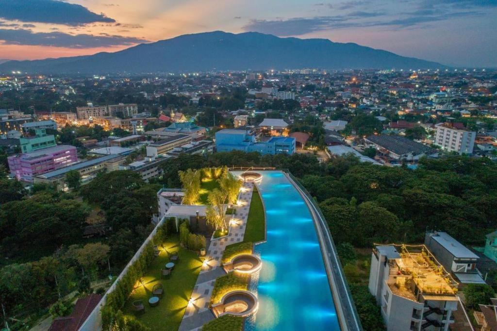 Ferienwohnung The Astra Sky River Chiangmai_Sky Pool_Old City Chiang Mai Exterior foto
